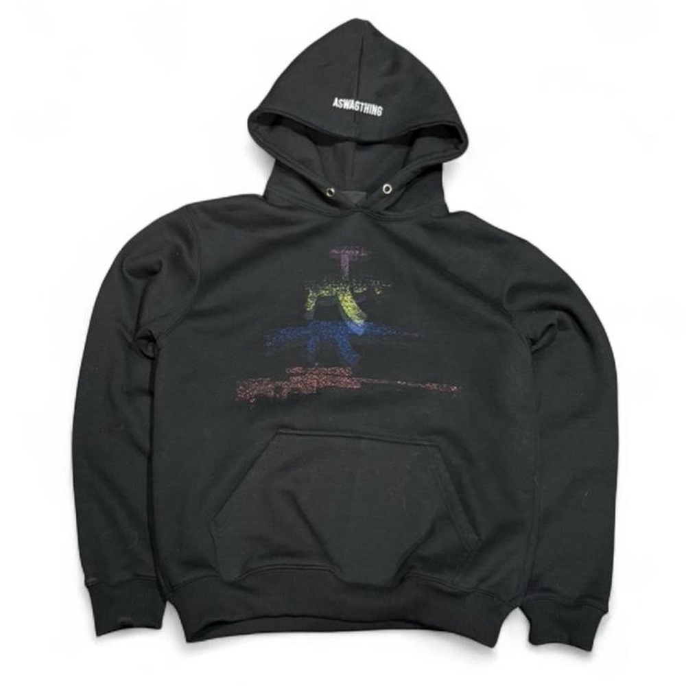 ASwagThing FW25 1/50 F&F Pixel Gun Black Hoodie